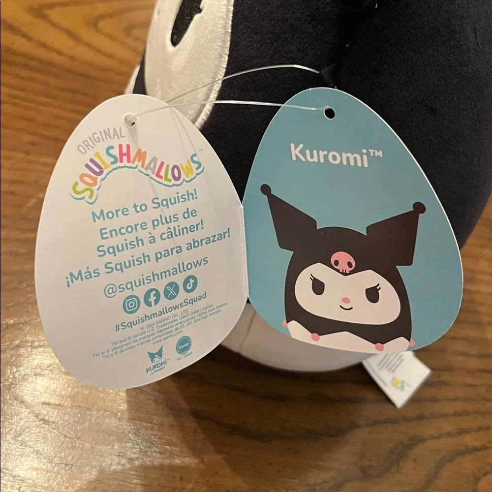 Hello Kitty and Friends‎ Squishmallows, NWT, Kuromi and Cinnamoroll